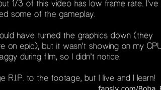 Boba Bitch Playing With Herself While Playing Games Make Her Cum Fansly Leak