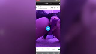 Liasamurai Using Vibrator On Her Pussy Lips Onlyfans