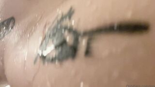 Lenerox AKA Arlene Lee In Shower Playing Nude Tits And Pussy Onlyfans