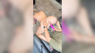 Vicky Stark Teases With A Premium Butt Plug Vibrator