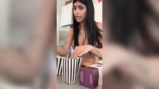 Mia Khalifa Teases Fans In Exclusive Leaked Clip