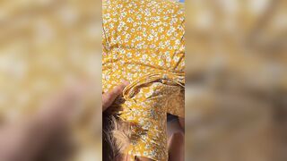 LeoLulu Fucks In A Flirty Sundress At Sunrise