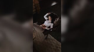 Rachel Cook Teases A Seductive Undress In A Rustic Lodge