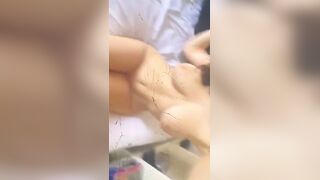 Hotblockchain AKA Emily Cocea Screen Captured Perky Nude Boobs