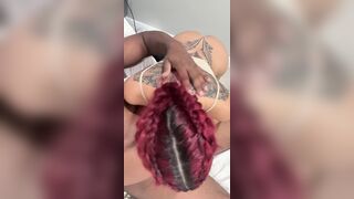 Thedivinityofher AKA Tdohbg Sucking Black Balls And Rides BBC In Cunt Onlyfans