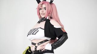Nicole Demara And Momokun Enjoy Massive Dildos In Cosplay