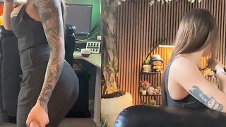 Elise Laurenne Fulfills Her Office Roleplay Fantasy