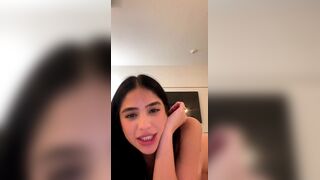 EmilyTexas Rides Her Vibrating Dildo Wildly