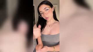 Lilith Cavaliere Doing Joi With Her Secretary Outfit