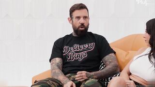 WildHalli And Lena The Plug Engage In Steamy Threesome Action