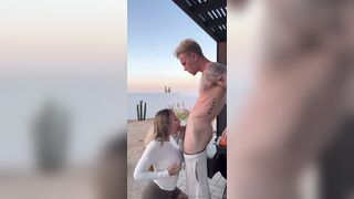 Luna Skye Rides Cock During Roadside Parking