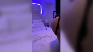Lily Adrianne Gives A Deepthroat In The Bedroom